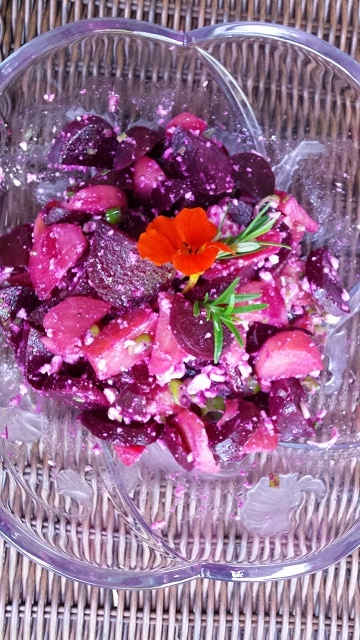 Pretty and Delicious Beet Salad.