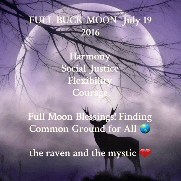 Full Buck Moon in Capricorn!