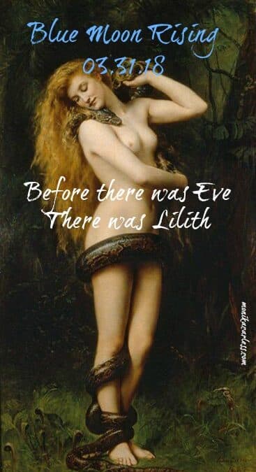 Blue Moon Rises with Lilith Medicine.