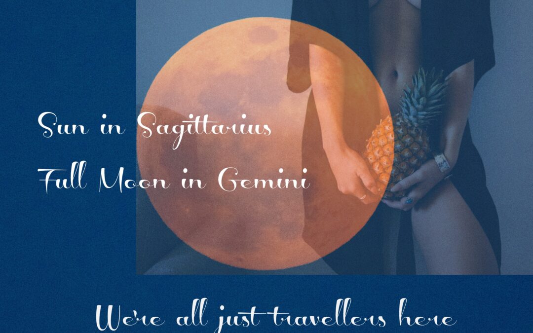 Full Moon in Gemini ~ 11.22.18 ~ Sun in Sagittarius.