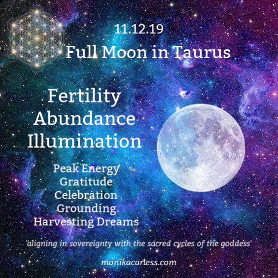 Full Moon in Taurus opposing Mercury Retrograde plus 11:11. Staying Grounded amidst the Chaos.