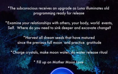 Full Moon in Capricorn and Lunar Eclipse – A Water Release Ritual
